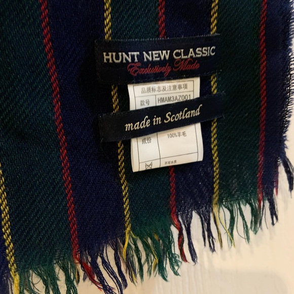 Men's wool scarf - Picture 3 of 3